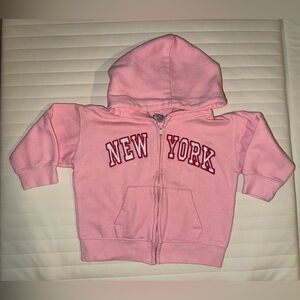 ⭐️3/15$⭐️ NYC Pink Kids Hoodie - 24M